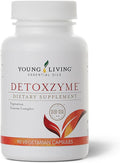 Young Living Detoxzyme 90 Capsules | Digestive Health Support | Helps Nutrient Absorption | Non-GMO Soy-Free &amp Preservative-Free Enzyme Formula for Comfortable Digestion