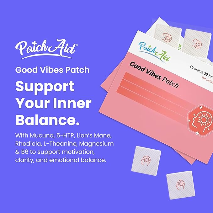 PatchAid Good Vibes Patch (30-Day Supply)