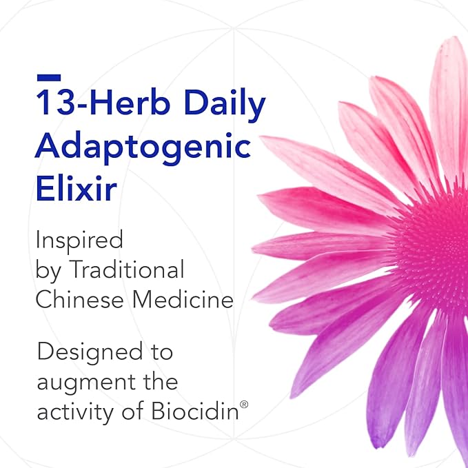 Bio-Botanical Research Biotonic Adaptogenic Tonic - Liquid Tincture Drops Adaptogen Supplement to Help Restore Energy &amp Help Reduce Occasional Fatigue - Herbal Elixir for Immune Support (2 oz)