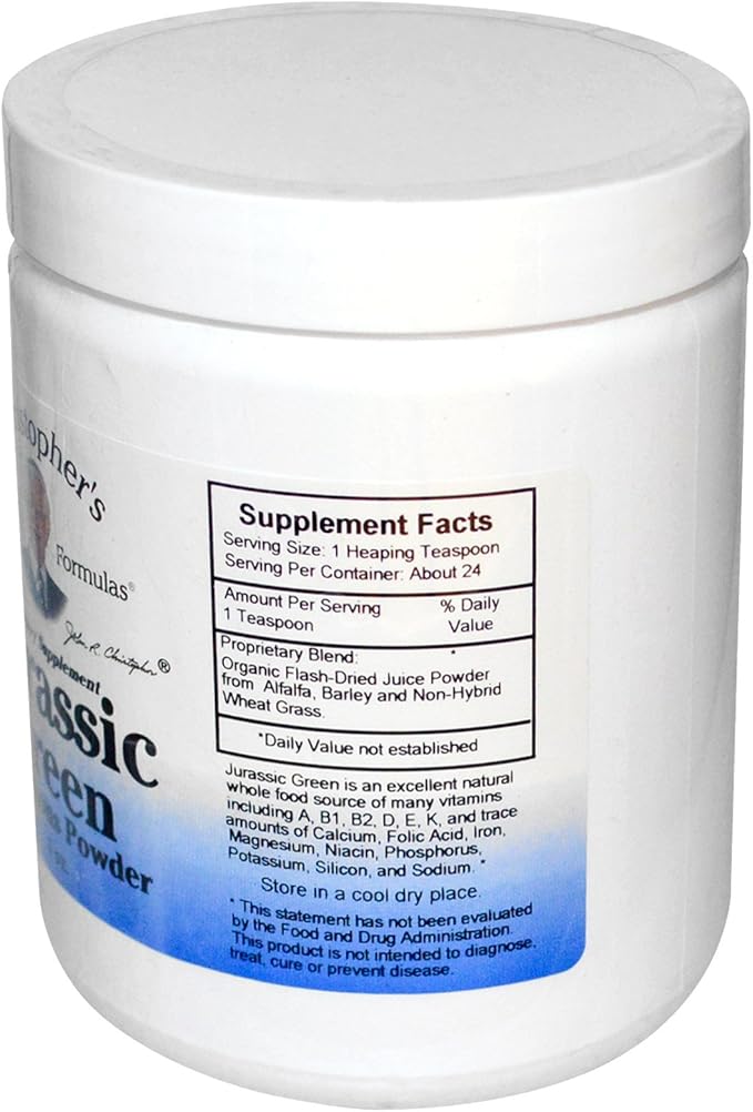 Christopher's Jurassic Green Powder - 4 oz