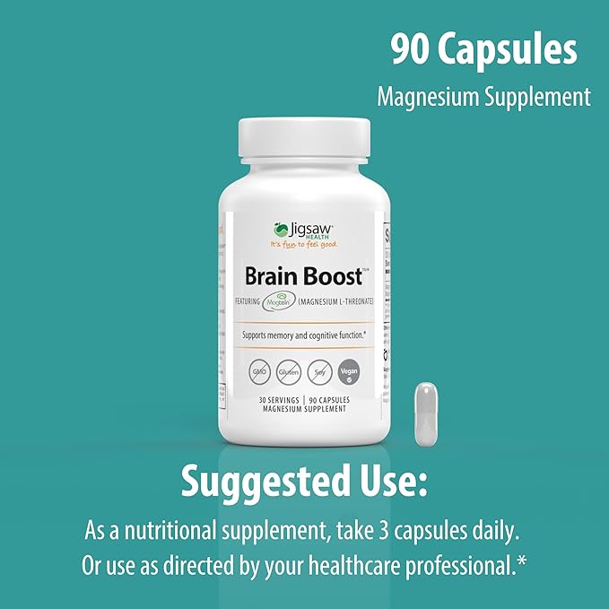Jigsaw Health Bundle | Adrenal Cocktail 60 Servings (Jar) and Brain Boost 90 Capsules