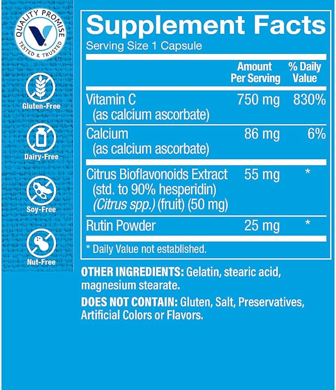 The Vitamin Shoppe Buffered C Complex Antioxidant That Supports Immu... - Premium Quality Health Support | 300 Capsules | Daily Wellness