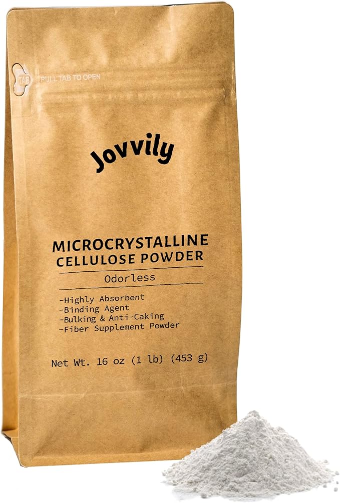 Jovvily Microcrystalline Cellulose Cricket Protein &amp Pumpkin Seed Powder Bundle - 1lb - Superfoods - No Fillers