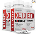 (3 Pack) Ketosyn Keto ACV Extreme Pills 1675 MG Keto Support Blend Capsule Alternative To Keto ACV Gummies Formulated with Apple Cider Vinegar Extra Virgin Olive Oil Powder Green Tea Leaf 180 Capsules