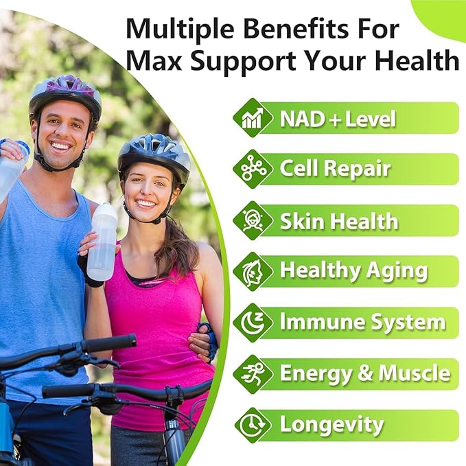Sublingual NMNH 500mg (240-Day Supply 500mg per Serving) NMNH(Dihydronicotinamide Mononucleotide)NAD Supplement for NAD Levels as We Age for Anti-Aging Energy Immunity Focus - 240 Count