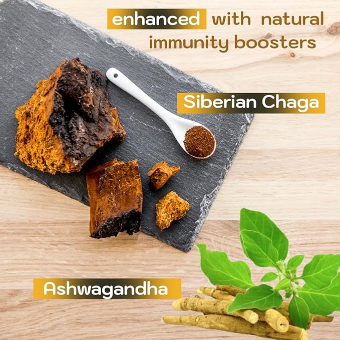 Shilajit Gummies for Men Women Pure Himalayian Extra Strenght 50000 Resin for Metabolism Support Ashwagandha Siberian Chaga | 2 Months Supply Vegan Keto Friendly Cherry 60 Gummies