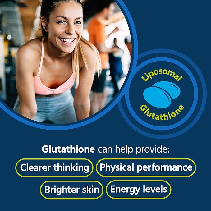 Core Med Science Liposomal Glutathione Supplement - (500mg 60 Softgels) - High-Absorption Glutathione for Antioxidant &amp Liver Detox Support with Pure Reduced Setria - Daily Use for Immune Functio