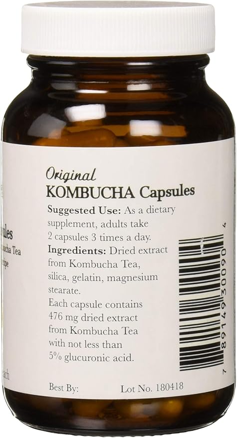 Pronatura Kombucha Capsules 580 Mg 90 Capsules