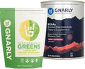 Gnarly Nutrition BCAAs Berry Lemonade (10.58oz) Performance Greens Lemon Mint (11.64 oz)
