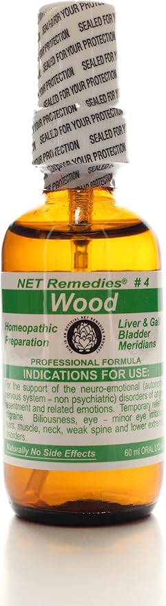 NET Remedies #4 Wood-Liver and Gall Bladder Meridians 59ml