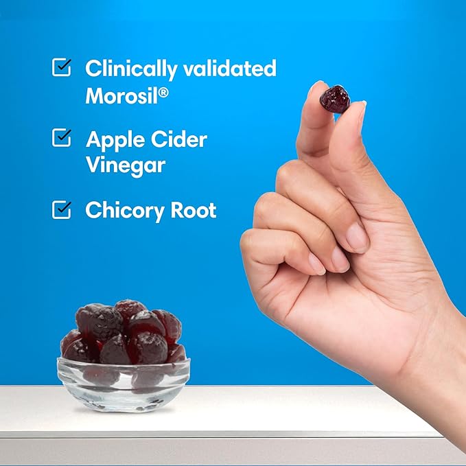 Consult Health ELIMI-Fat Apple Cider Vinegar Morosil Weight Management Gummies - Supports Weight Loss- Gluten Free Keto Vegan - Citrus Flavor 120 Count