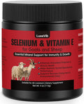 E and S Livestock Vitality Formula | Selenium for Goats Sheep &amp All Livestock | Nutrient Support Powder for Energy Balance and Mobility | Feed Mix Additive for Healthy Growth 4 oz(113 g)