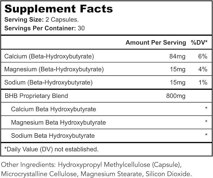 Keto Burn - Keto BHB Supplement for Keto Diet and Energy 90 Servings