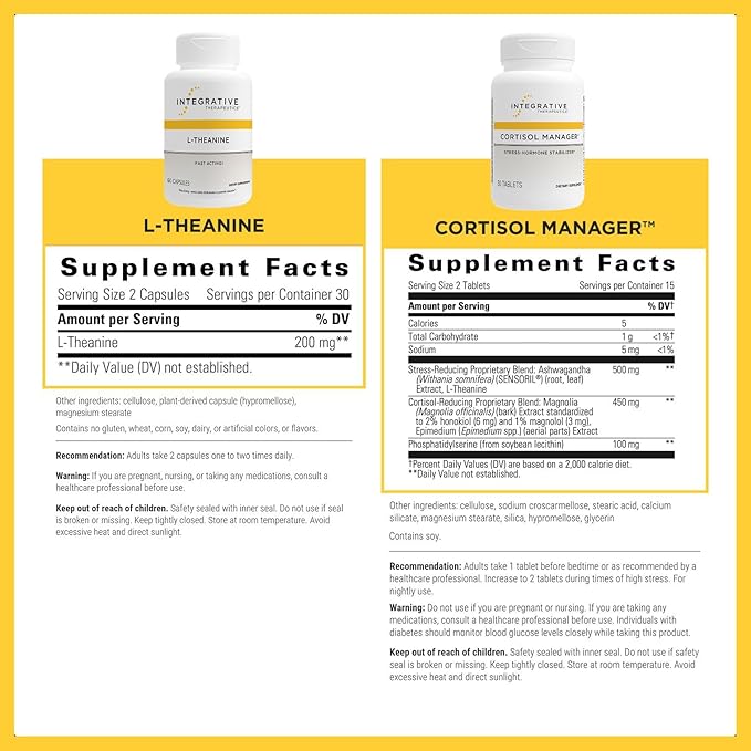 Integrative Therapeutics Cortisol Manager &amp L-Theanine