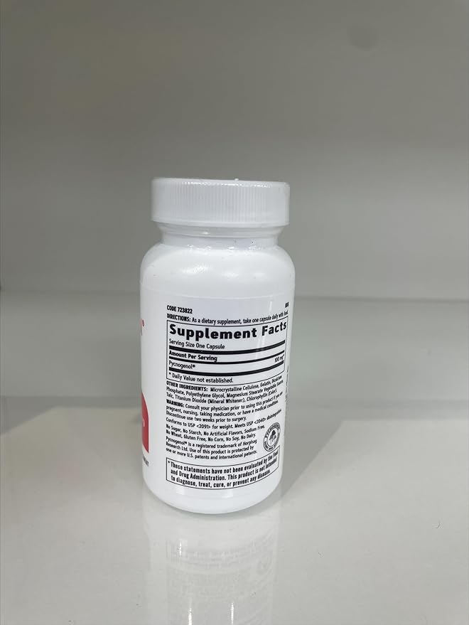 GNC Pycnogenol 100mg Supplement Supports Circulatory Health 30 Servings
