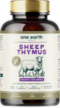 One Earth Health Grass Fed Thymus - New Zealand Sourced Thymus. 3000mg per Serving 200 Count