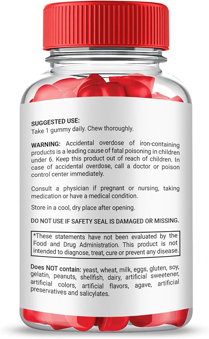 Blast ACV Gummies Advanced Formula Supplement All Natural Blast Gummies Supplement 2 Month Supply (2 Pack)