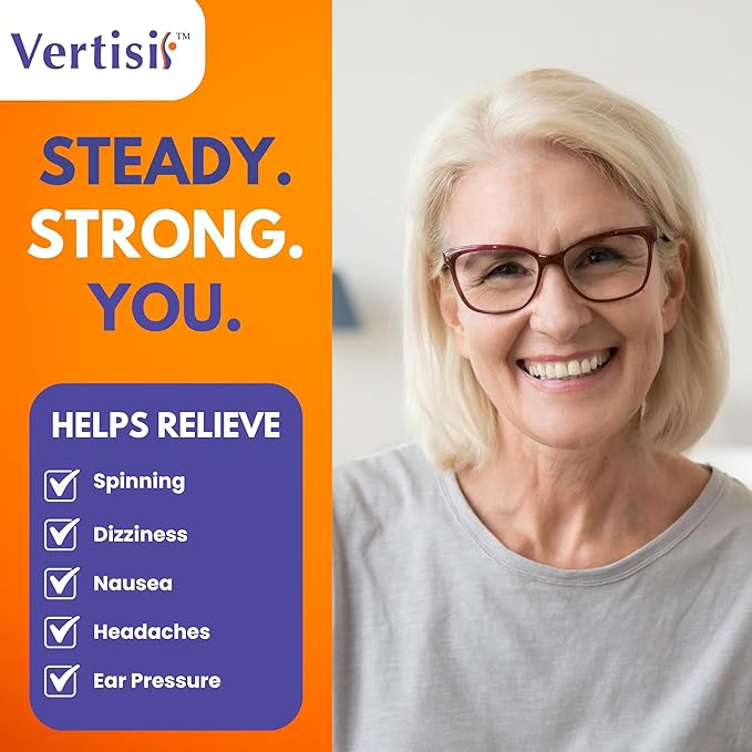 Eradicate Vertigo with Vertisil Real Medicine (60 Capsules) 2 Bottle by Scientific Health
