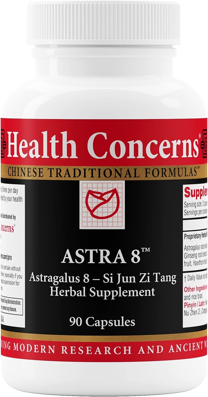 Health Concerns Astra 8 – Immune System Support &amp Fatigue Help – Adrenal Fatigue &amp Energy Boost Supplement – Adaptogenic Herbal Blend with Astragalus &amp Ginseng – 90 Capsules