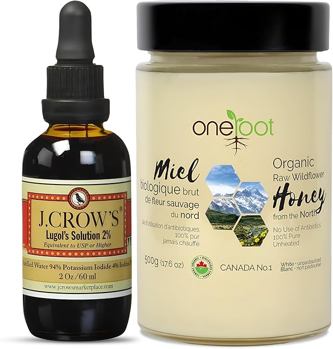 J.Crow's Lugol's Iodine Solution (Organic)