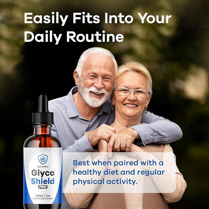 (3 Pack) Glyco Shield Drops - Official GlycoShield Pro Blood Formula Support Supplement Drops - Maximum Strength Original Natural to Overall Wellness and Support Health Reviews 3 Bottles for 3 Months