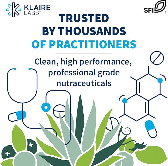 Klaire Labs SFI Health Ther-Biotic Complete - 25 Billion CFU Gut Probiotics for Women and Men - Hypoallergenic 12 Strain Probiotic Capsules for Digestive Health and Immune Support (60 ct 2 Pack)