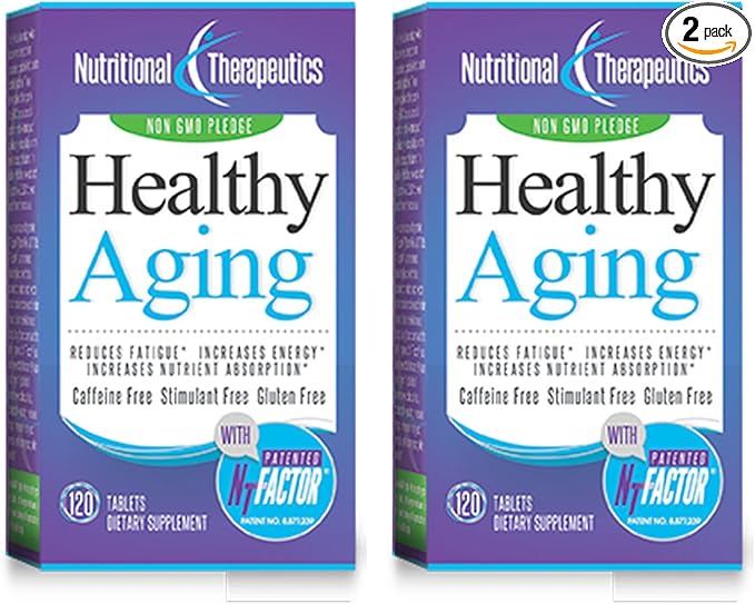 NTI Nutritional Therapeutics Inc. - Healthy Aging with NTFactor® 120 Tablets - Youthful Vibrancy Increased Energy Improved Quality of Life (2)