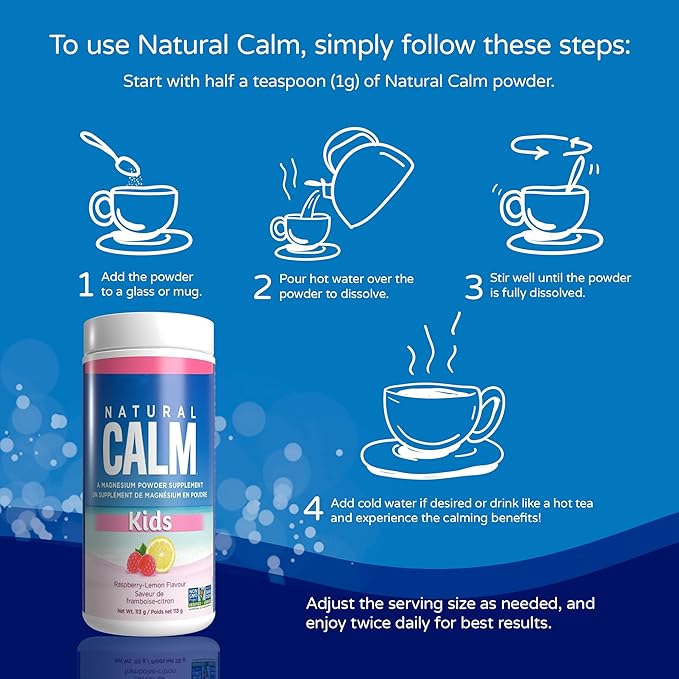NATURAL VITALITY Magnesium Citrate Powder Kids Calm 113 GR