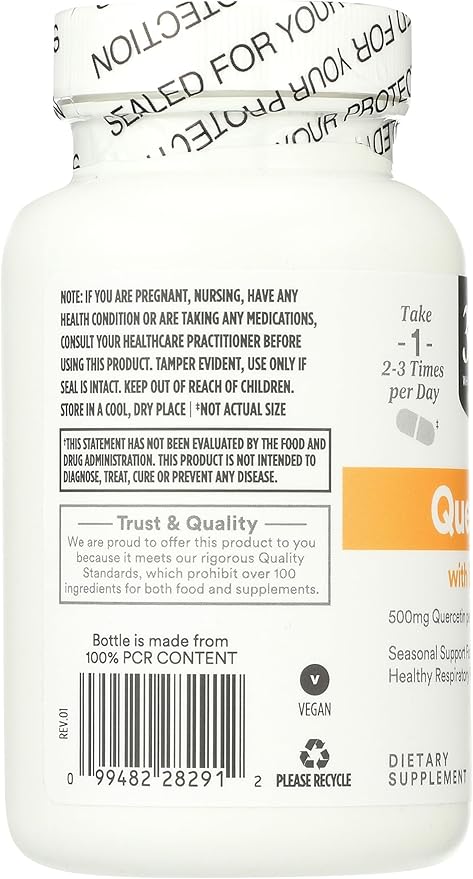 365 by Whole Foods Market Quercetin with Bromelain 50 Vegetarian Capsules