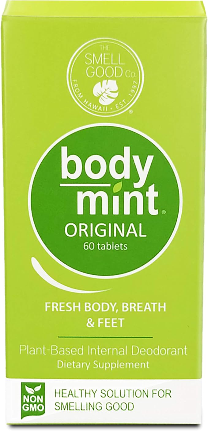 Body Mint Smell Great Day and Night Original 60 Tablets