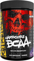 Mutant Hardcore BCAA - Pre Intra or Post Workout – BCAA Next Level branched-Chain Amino Acids Supplement – Hydration + Recovery - 30 Serving - Grape