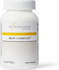 Integrative Therapeutics Iron Complex - Wellness &amp Energy Support with Vitamins C &amp B12* - Includes Folate - Gluten-Free &amp Dairy-Free - 90 Softgels (45 Servings)