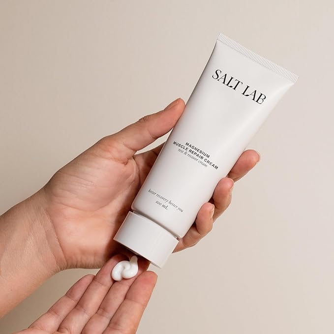 Magnesium Lotion Lightweight Magnesium Cream with Shea Butter Non-Greasy Moisturizing Lotion with Essential Oils for Daily Self-Care 100 mL