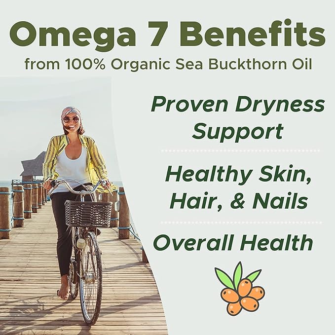 SEABUCKWONDERS Omega7 Complete Sea Buckthorn Berry Plus Seed Oil