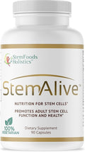 StemAlive - Promotes stem Cell Nutrition Function and Health 90 Capsules from 100% Natural Sources