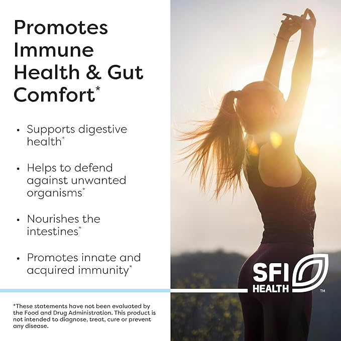 Klaire Labs SFI Health Ther-Biotic Complete Probiotic Powder - 100 Billion CFU - Men's and Women's Probiotics for Digestive Health &amp Immune Support - Dairy-Free Hypoallergenic (64g 2 Pack)