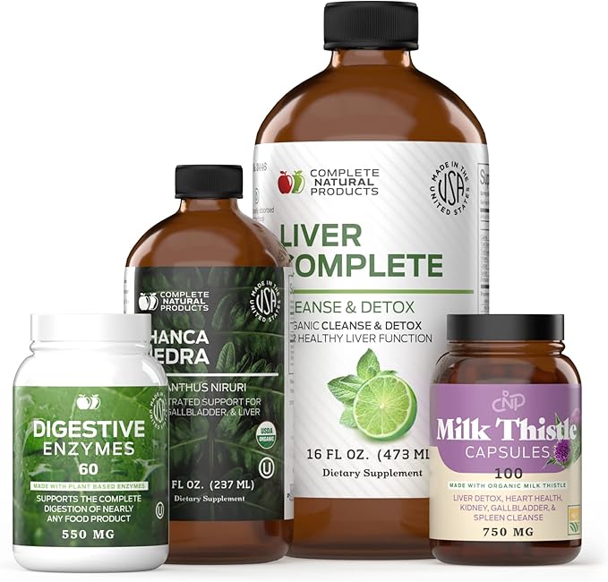 Liver Complete Bundle &amp Gallbladder Complete 8oz Bundle