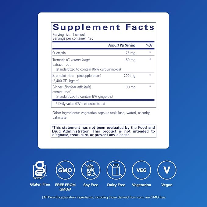 Pure Encapsulations A.I. Formula | Hypoallergenic Dietary Supplement to Promote Healthy Immune Response | 120 Capsules