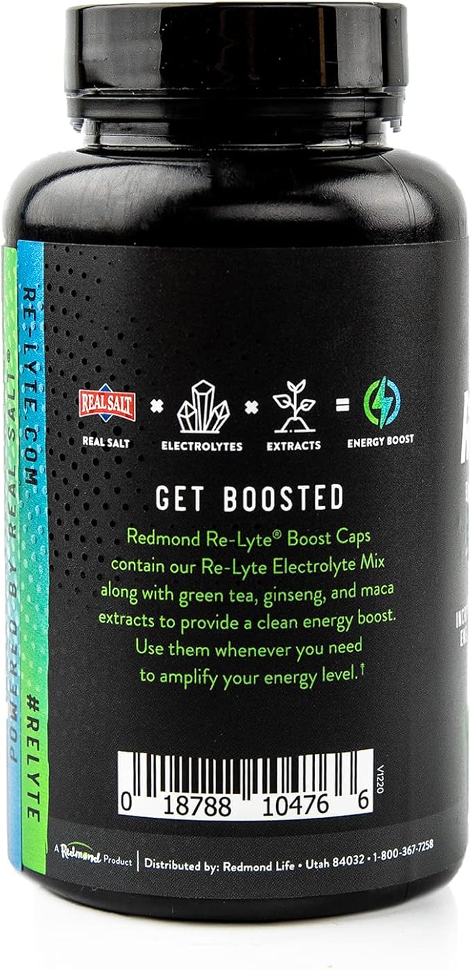 REDMOND Re-Lyte Energy Boost Capsules 120 Count