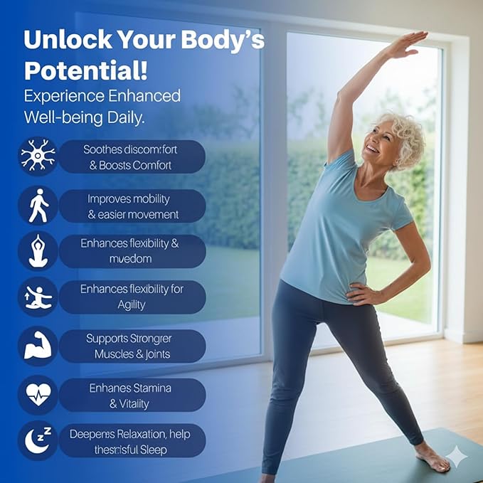 Sciatica Nerve Pain Relie | Botanical Extracts | Carefully Selected Ingredients Premium Quality 120 Capsulesf