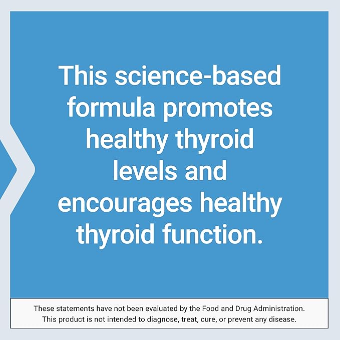 Life Extension Thyroid Support Complex - Thyroid Health Support Supplement with Vitamins A B Iodine Magnesium L-Tyrosine Ashwagandha &amp Ginseng for Energy – Non-GMO Gluten-Free - 60 Capsules
