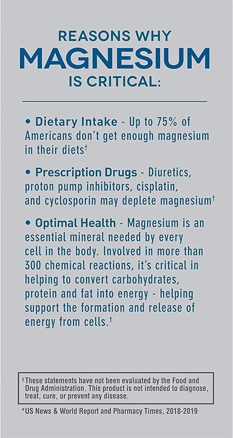 Mag-Ox 400 Magnesium Supplement - 120 Tablets Pack of 4