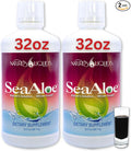 Nature's Liquids Aloe Vera Juice Oceanic Elixir - Proprietary Botanical Blend for Thyroid Digestion and Immune Support 32oz (Pack of 2)
