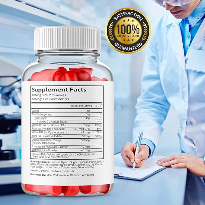 IDEAL PERFORMANCE (5 Pack) Total Effect Keto Gummies (300 Gummies)