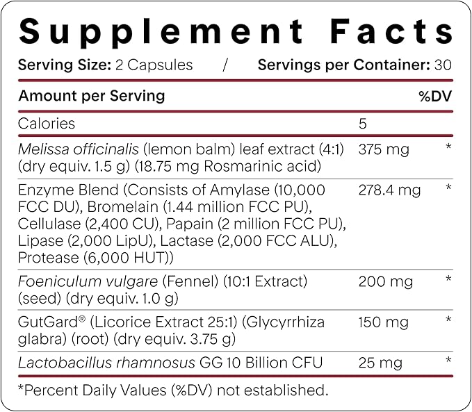 Goodness Lover Digest &amp Debloat Pro Natural Digestive Enzymes Probiotics for Bloating Relief and Gas Relief Probiotic Supplement for Women and Men Vegan Non-GMO 90 Capsules