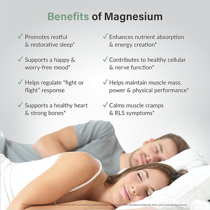 Organixx Magnesium Glycinate Supplement for Support Sleep Muscle &amp Heart Health 7 Type Magnesium Complex with Vitamin B6 Manganese Citrate Gluten Free Non GMO 120 Capsules (60 Capsule 2 Pack