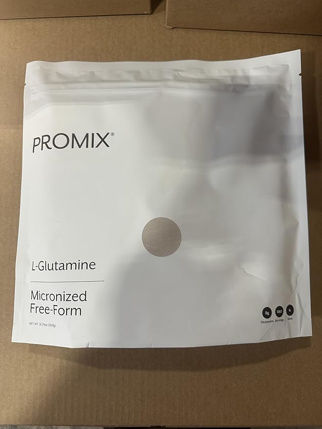 ProMix Nutrition L-Glutamine - Pure Micronized Free Form - Unflavored 180 Servings