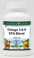 Omega 3-6-9 EFA Blend - 1200 mg (100 softgels ZIN: 427997)