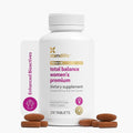 Xtendlife Total Balance Women's Premium Extra Strength Daily Multivitamin &amp Mineral - 90+ Nutrients for Complete Immune Heart Digestive and Cellular Health - 30 Day Supply