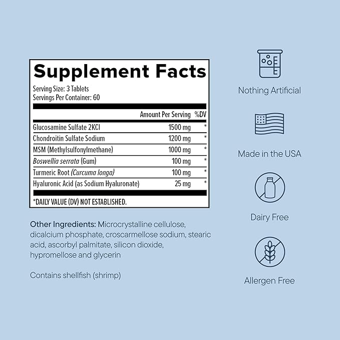 Zenwise Health Joint Support Supplement with Glucosamine Chondroitin MSM Curcumin &amp Sulfate - Joint Health for Women &amp Men - Mobility &amp Flexibility Support for Knee Cartilage &amp Bone